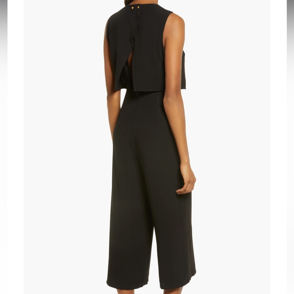 Nwt Lulu’s Jumpsuit With Open Back - image 2